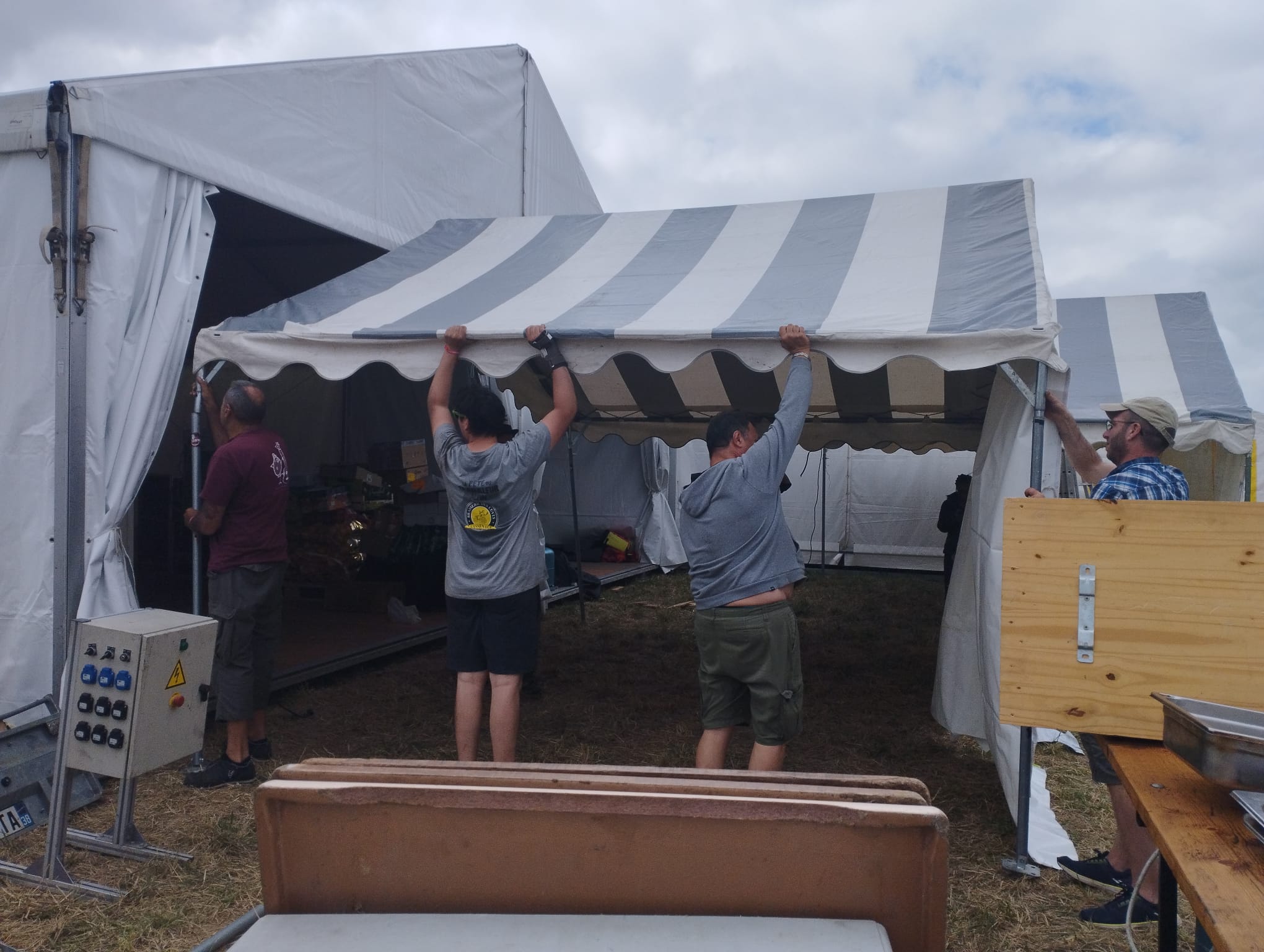 Le bar de la guinguette